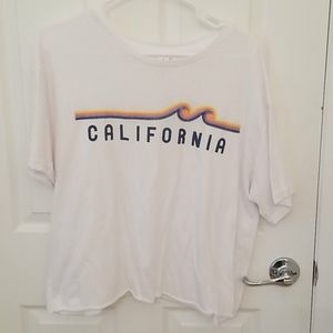 Cute crop top. New. (Tillys)